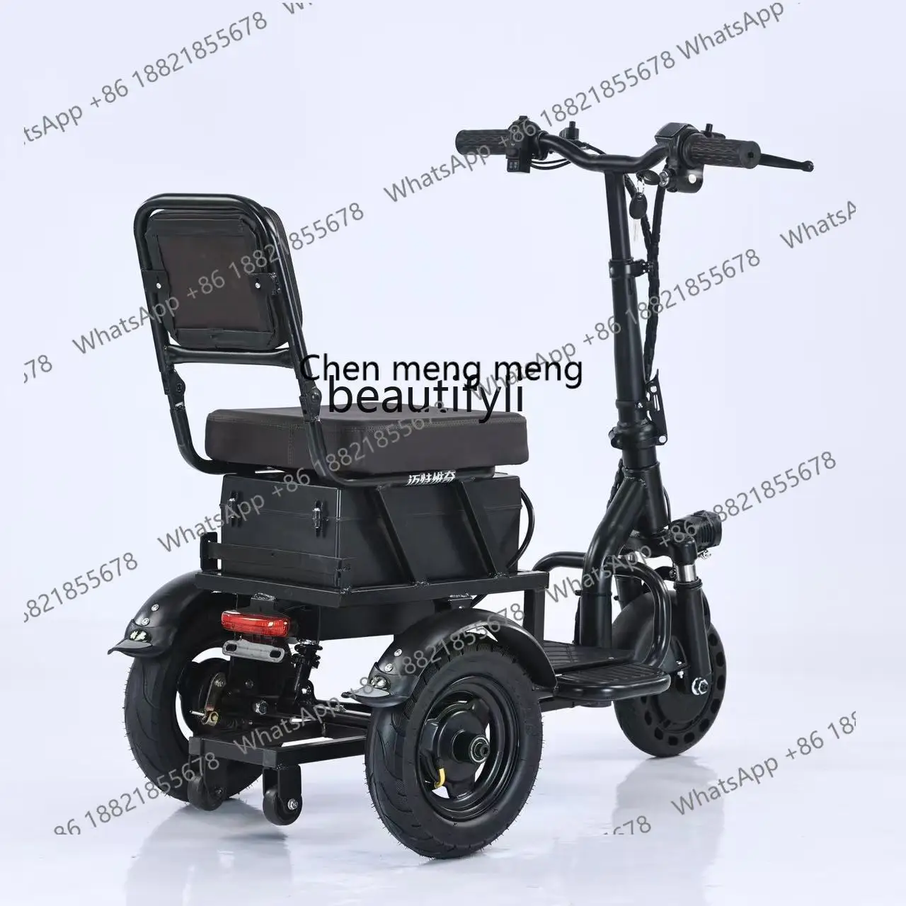 New arrive Electric Integrated Tricycle Small Electric Mobility Scooter for Elderly Foldable Mini Home Portable Electric Vehicle