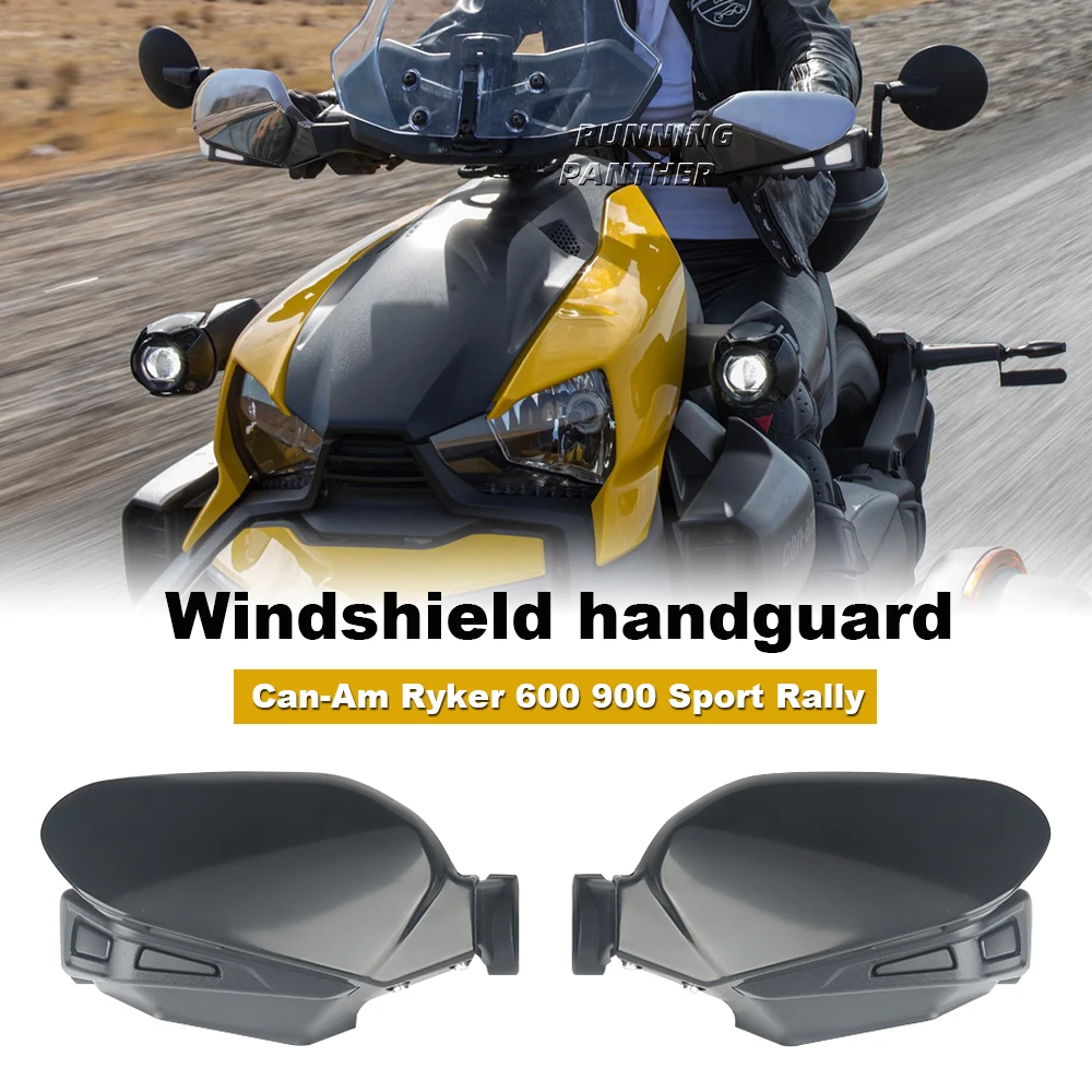 

Accessories Hand Guard Handguard Handlebar Windshield Windscreen Protector Kit For Can-Am Ryker 600 900 Sport Rally All Models