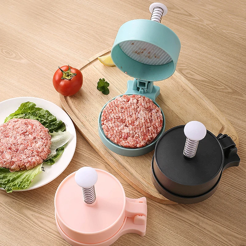 Burger Patty Maker Press Adjustable Thickness Burger Press For Barbecue Grilling Kitchen Gadget Beef Sausage Meat Press