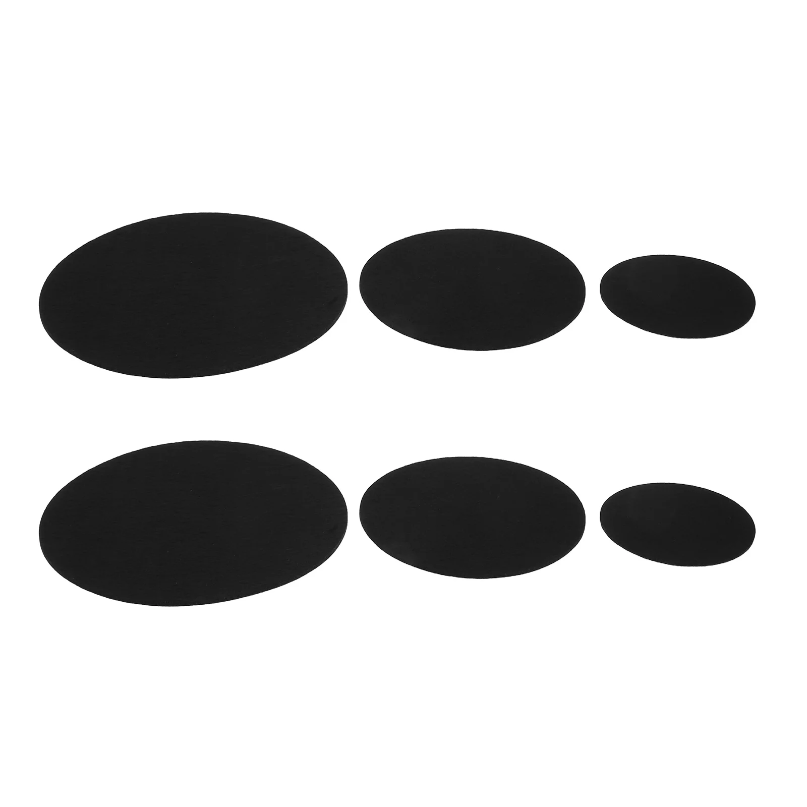 

6 Pcs Felt Coasters Dual Side Absorbent Round Plant Pot Saucers Flowerpot Bottom Cushion Garden Boho Style