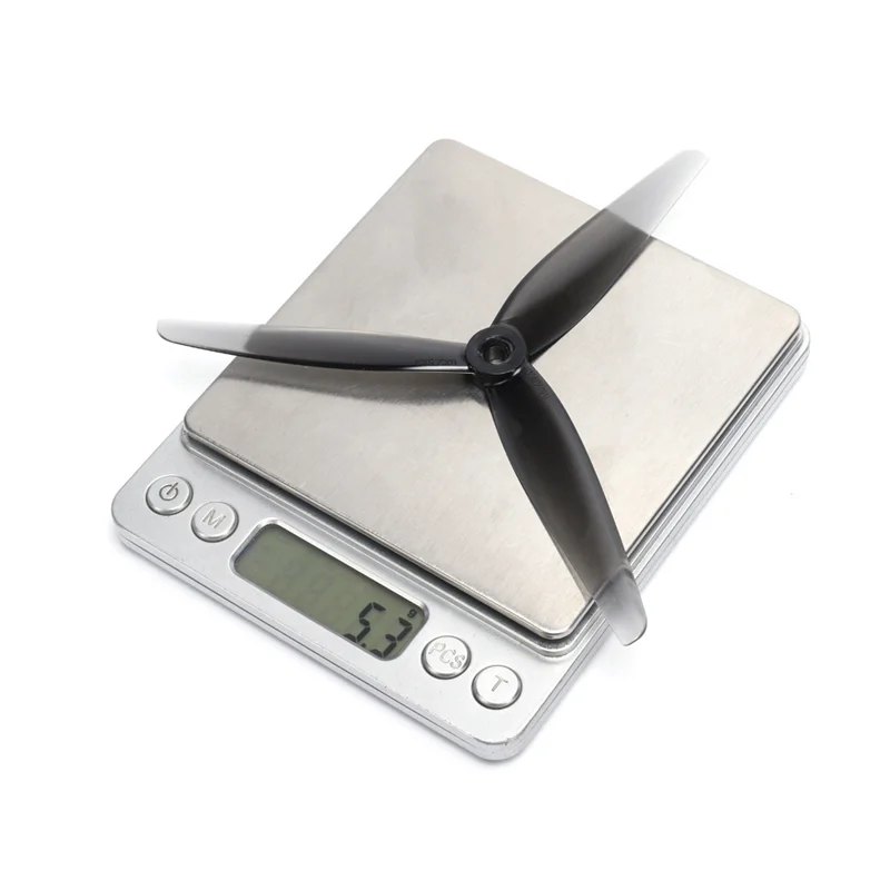 ABJF-10Pairs 6025 6X2.5X3 6 дюймов 3-лопастной пропеллер для ПК 2,5 мм пропеллер для дрона для Nazgul Evoque F6