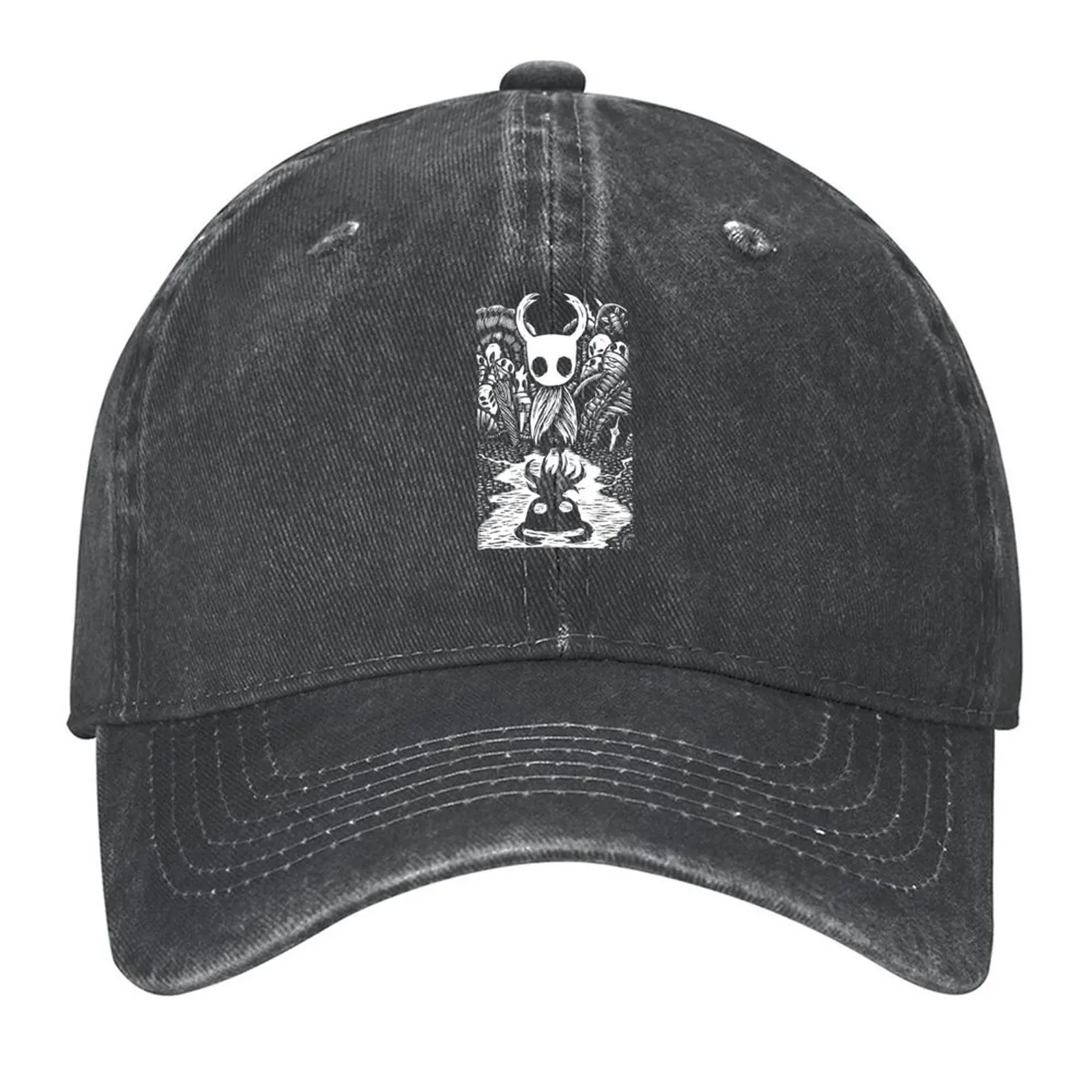 

Ghost Knight Graphic Art Hollow Knight Funny Game Baseball Cap black Winter hat Dropshipping beach hat Men's Luxury Women's