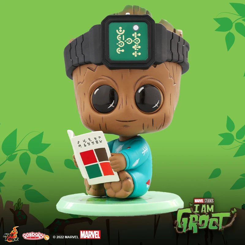 

Marvel Anime Figure Hot Toys I Am Groot Cosbaby Collectible Bobblehead Guardians Of The Galaxy Vol 2 Baby Groot For Collectors