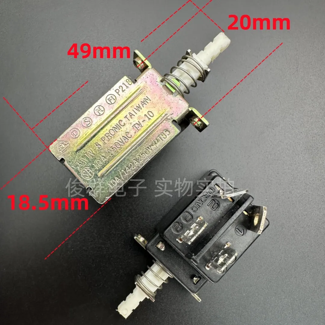 5PCS/Taiwan P218 lockless reset rebound power switch TV-10 high current 10A power amplifier