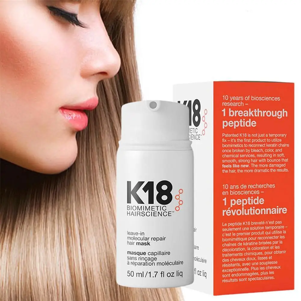 

K18 Molecular Shampoo-free Hair Mask Removes Frizz Reverse Hair Damage Nourishing And Supple Repair Hair Quality