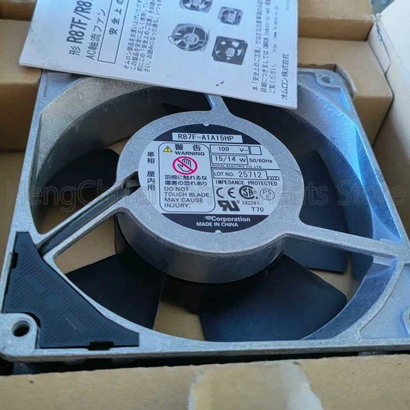 NEW Original 100% Working R87F-A1A15HP 100V 120*120*38MM 15/14W Fan