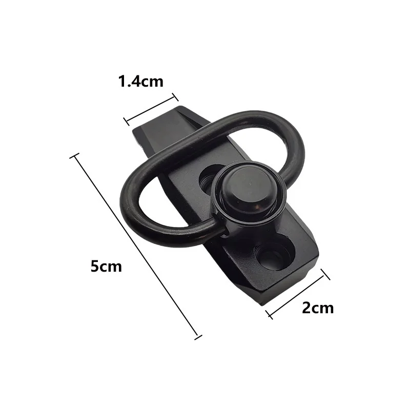 Anilla QD KeyMod giratoria – Soporte eslinga para rifle táctico