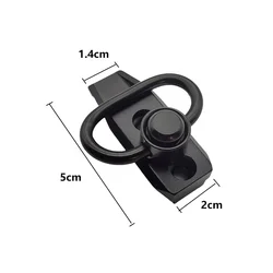Anilla QD KeyMod giratoria – Soporte eslinga para rifle táctico