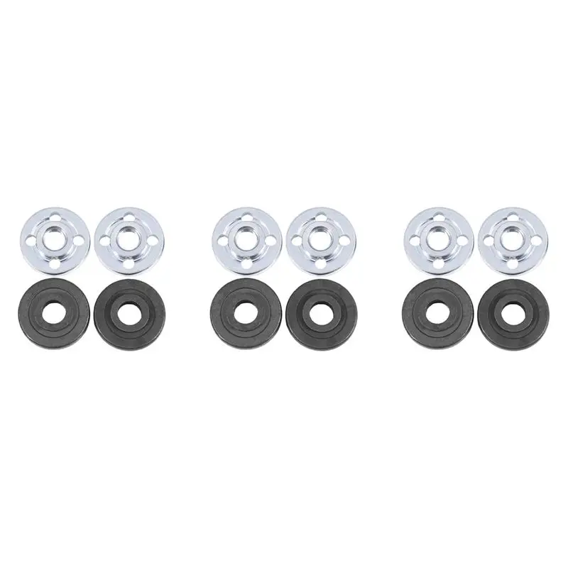 A60Z6 Pair Angle Grinder Inner Outer Flange Replacement For 9523Nbmay