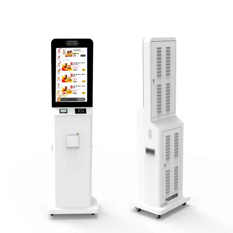

【specialized】Outdoor Parking Payment Kiosk with Self-Service Ordering Touch Screen Kiosk Barcode Reader Optional Includes SDK