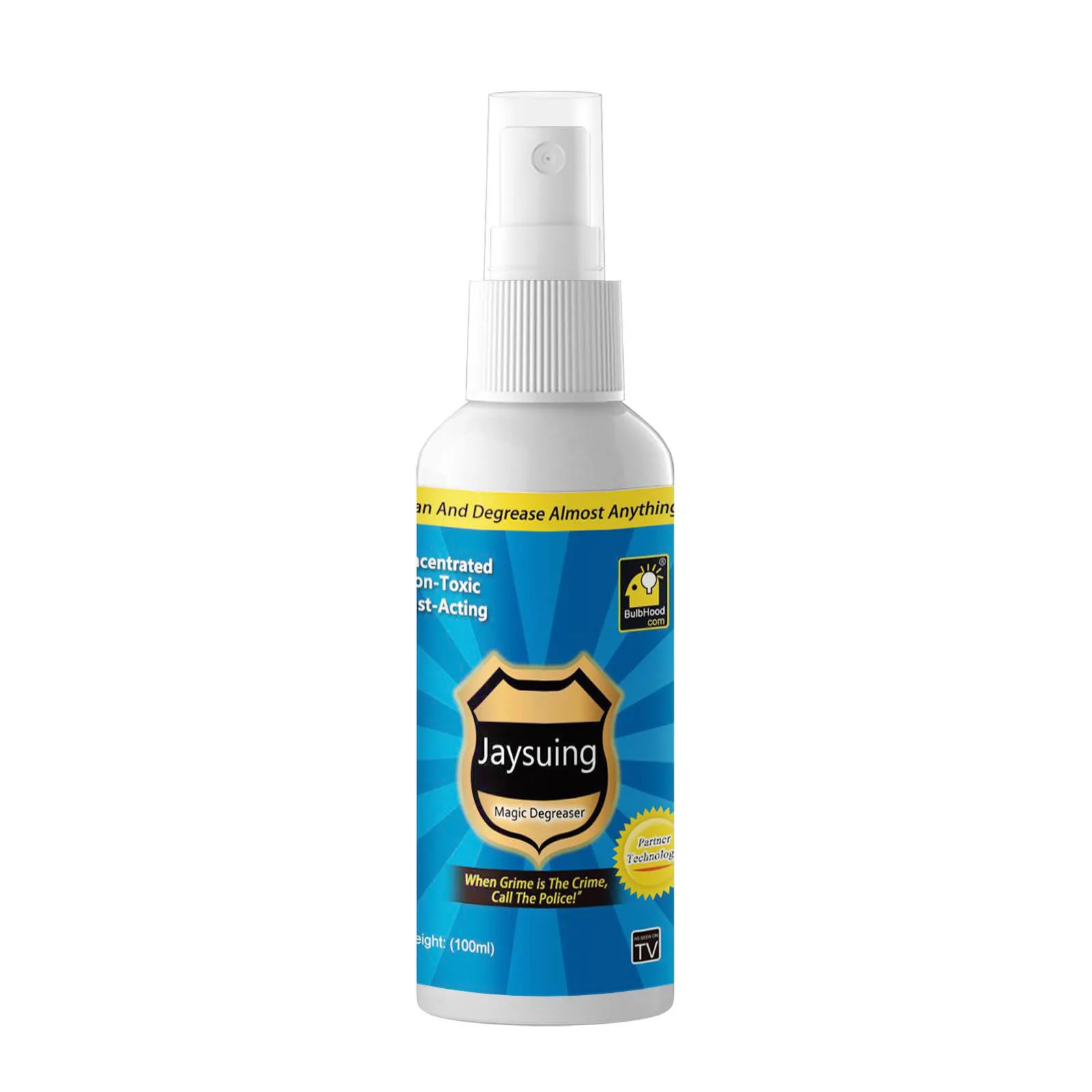 30/100ml Oil Cleanser Degreaser And Cleaner Spray Grease Police Degreaser Cleaner Spray Kitchen Home Degreaser Dilute Dirt