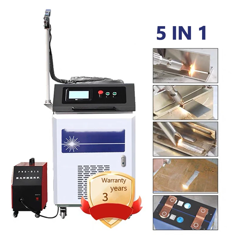 High quality 1000W 2000W 3000W laser welding machine 5in1 laser welding machine for sale