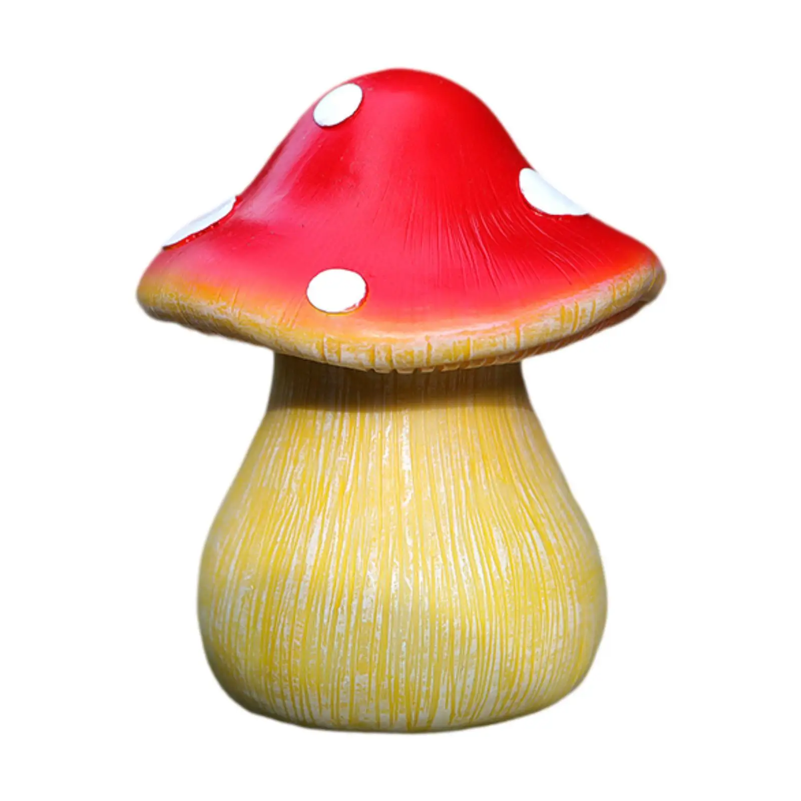 Mushroom Statue Outdoor Key Hider Mushroom Figurine for Emergencies Multipurpose