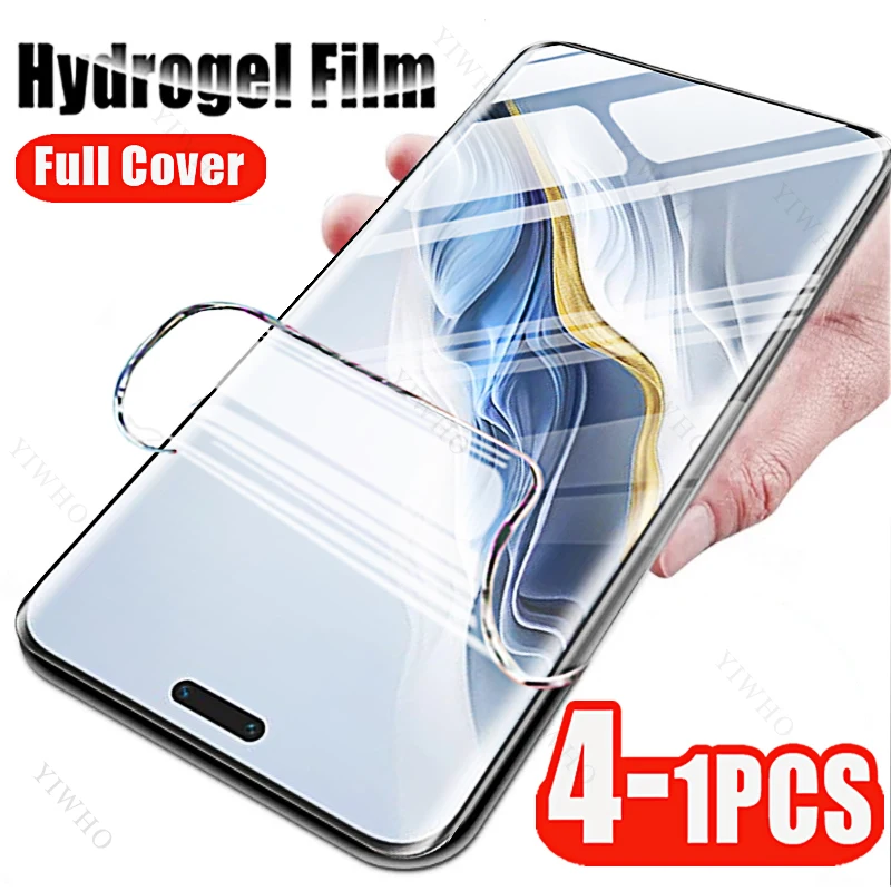 4-1Pcs Hydrogel Film for Honor Magic 6 5 Lite 4 Pro 6Pro 5lite 5G Screen Protectors Protective Front Tpu Soft Film No Glass