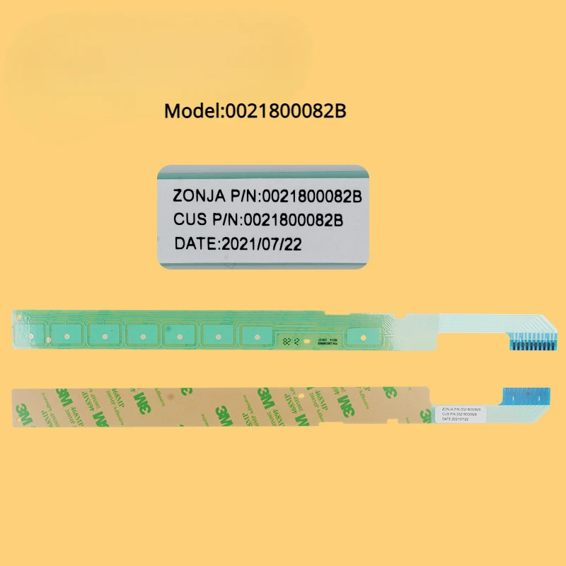 המפתחות של מכונת כביסה – תקן מדויק ל-0021800082 B/D/F/H עבור Haier Drum Washer Touch Bar Keypad