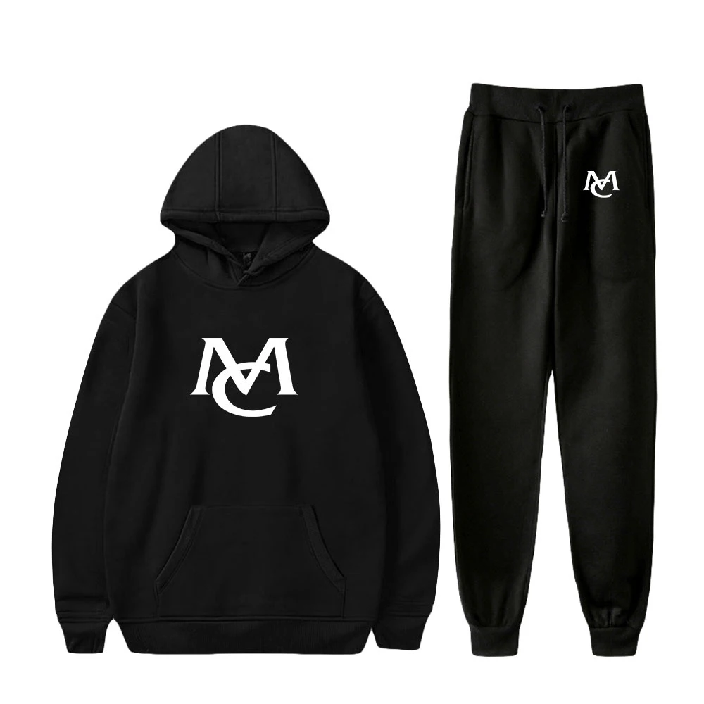 

Mariah Carey Sweatshirt Unisex Two Piece Set Hoodie+Jogger Pant Harajuku Streetwear American Singer Women Men's Set Rip