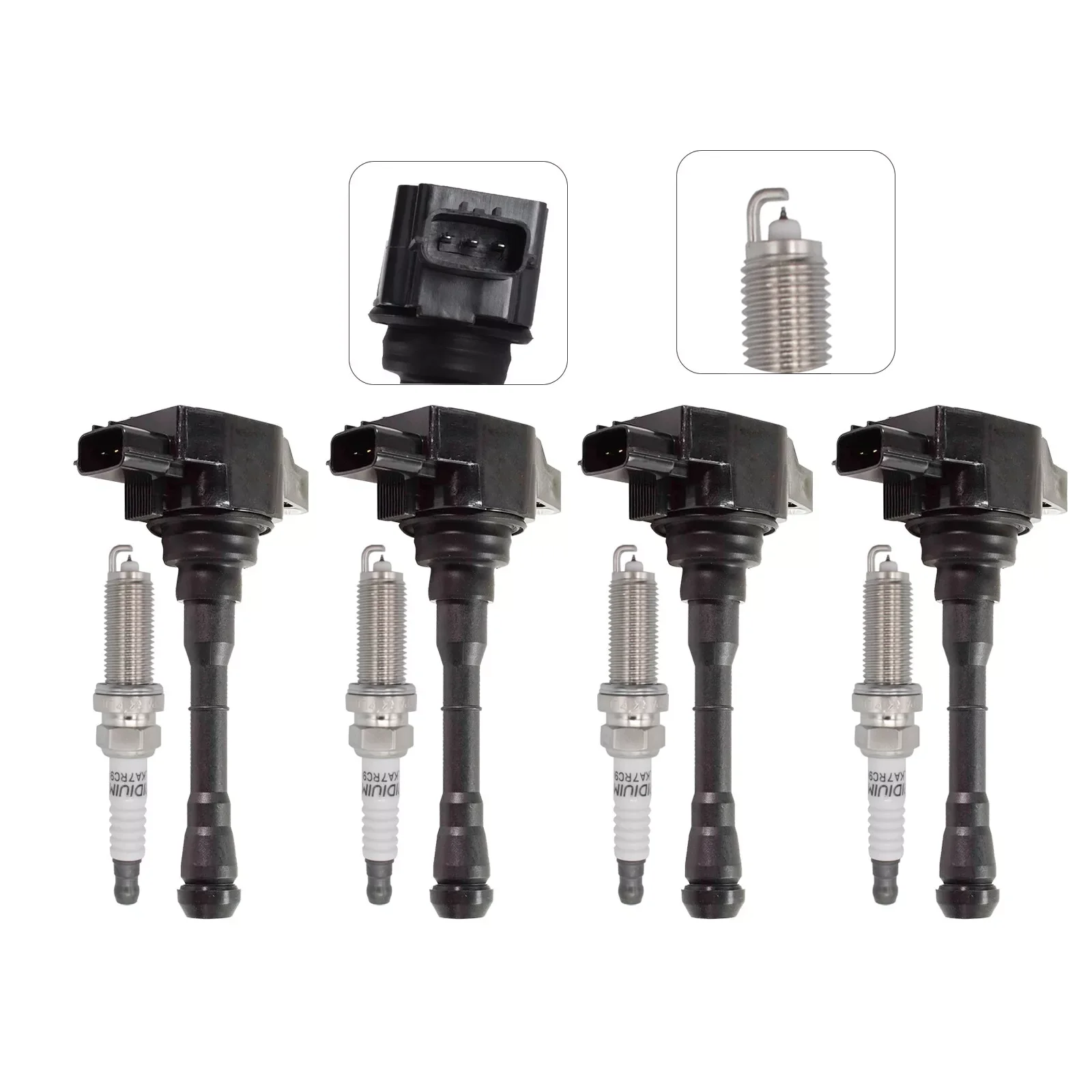 

High Quality Ignition System Kit Ignition Coil 22448-3HD0C Spark Plug 22448-1KC0A for Nissan