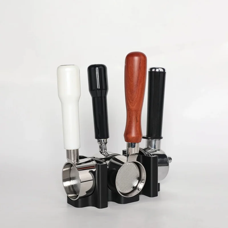 Generic Coffee Portafilter Stand Holder Espresso Tamper Storage Base Coffee Machine Accessory For Home Cafe Use In Stock