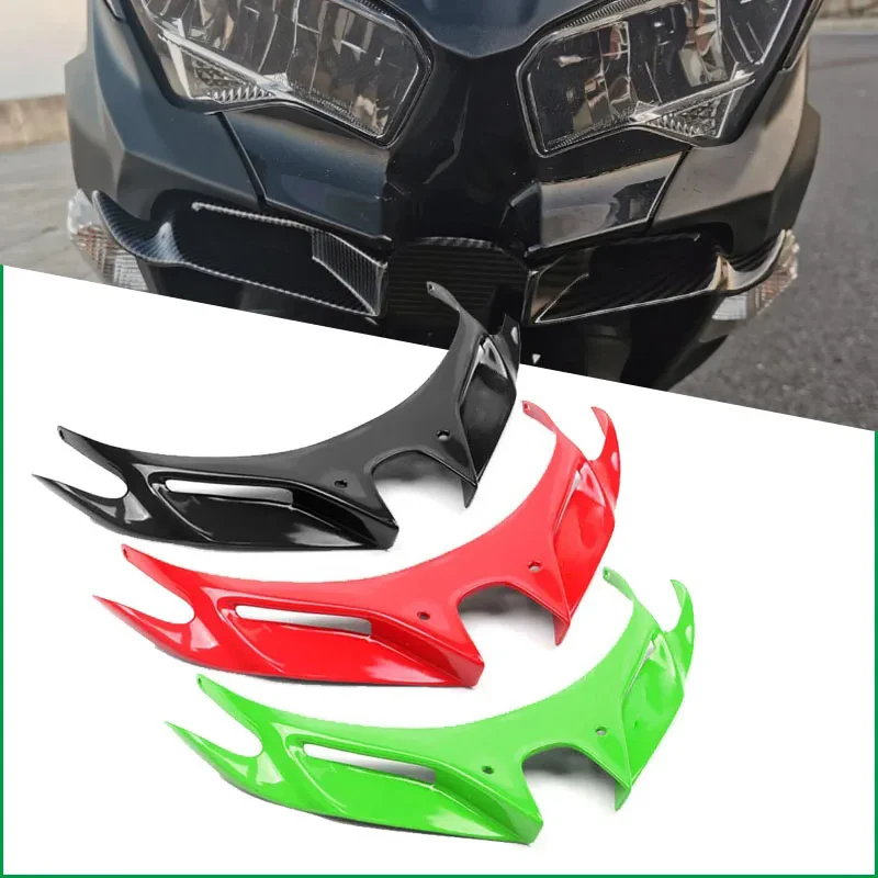 

Motocycle Front Wing Fairing Winglets Mouth Shell Cover Protection Guards For NINJA400 NINJA250 Ninja 250 400 2018-2023