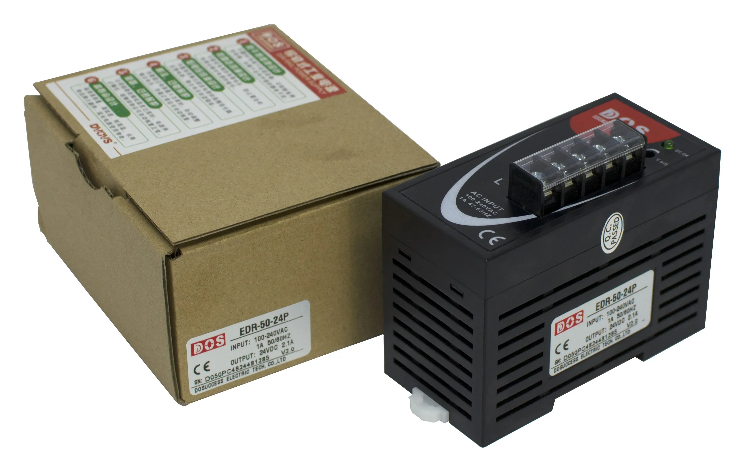 Промышленный источник питания с переключателем рельсового типа