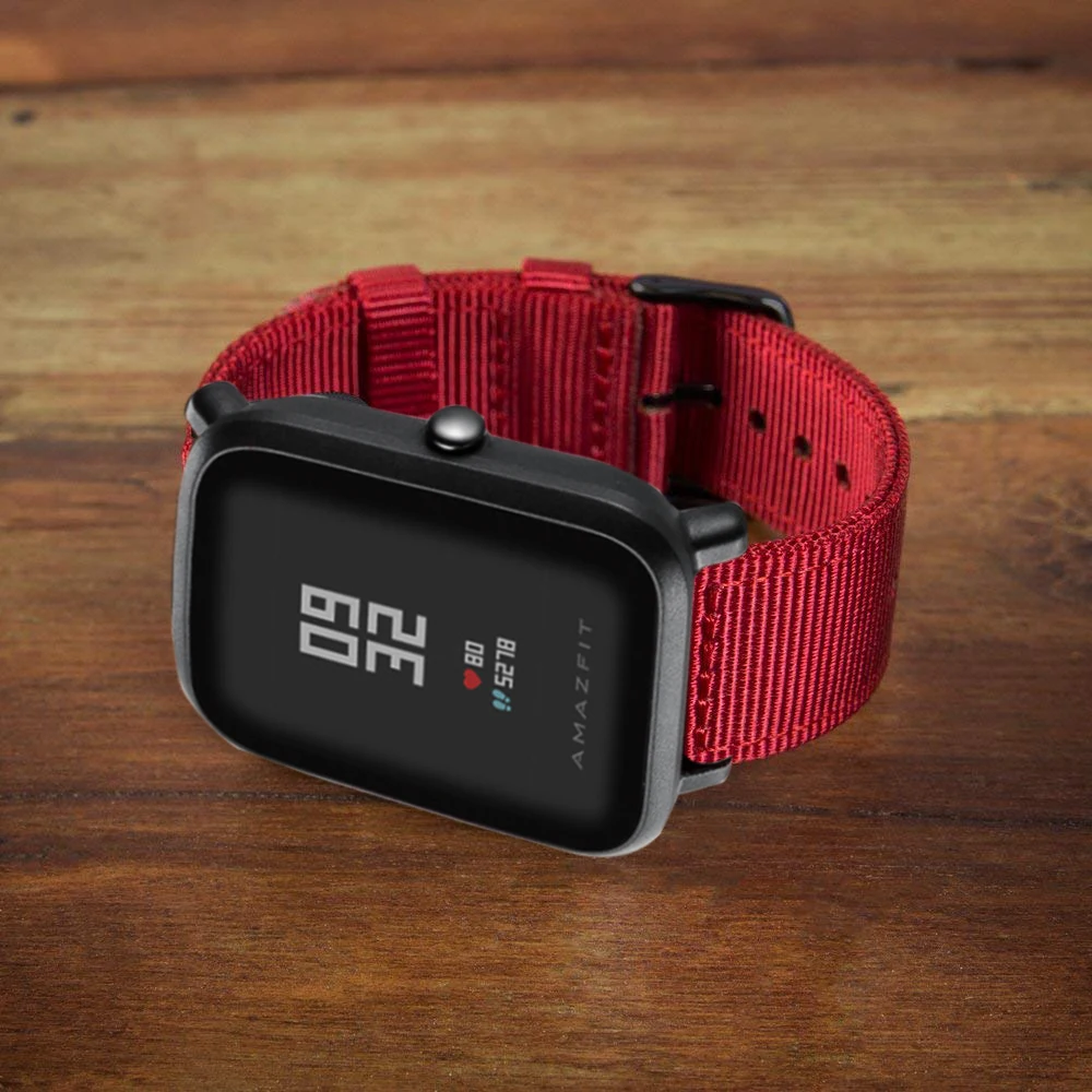 20mm/22mm band For Galaxy Watch 3 45mm/46mm/42mm/active 2 Samsung Gear S3 Frontier Nylon Bracelet Huawei watch GT 2 2e pro strap image 4