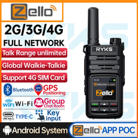 Zello Walkie Talkie 4G Long Range Communication Radio Android Bluetooth 5000Km Wifi Wireless Devices Portable Two-Way Radio