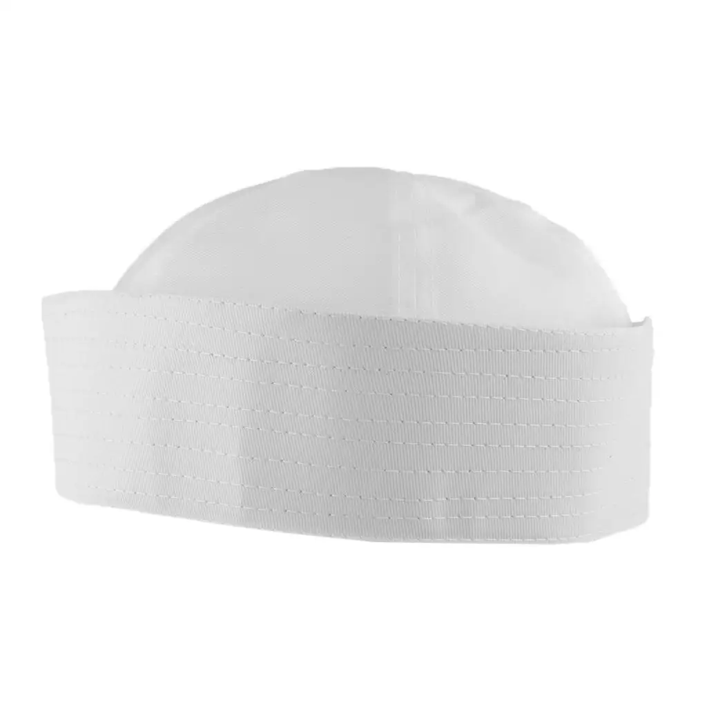 Novelty White Sailor Hat - Hats fits Kids and Average Adults Hats