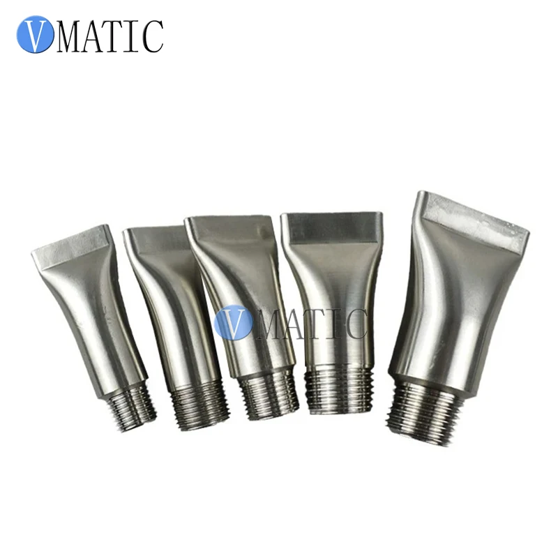 Free Shipping Stainless Steel Flat Fan Duckbill Nozzle for Industrial Air Blow and Dust Cleaning