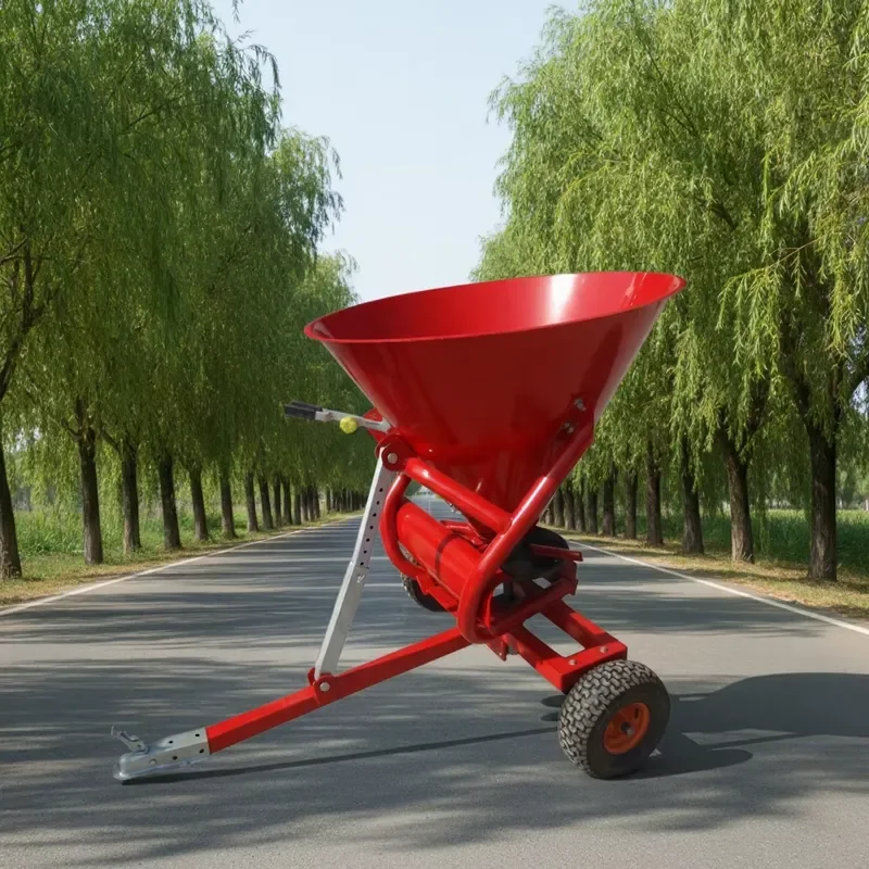 Tractor Mounted Broadcast Seeder for Grain Grass and Fertilizer Uniform Spreading Agricultural Machinery