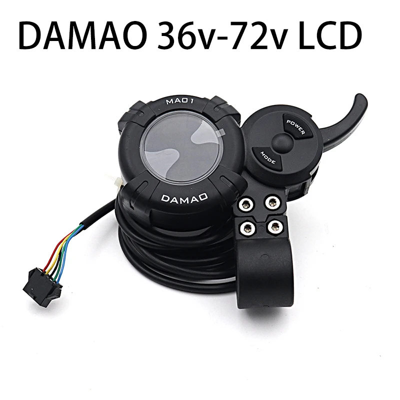 Original FLJ Electric Scooter Knuckle Throttle Switch DAMAO MA01 LCD Display 36V 48V 52V 60V High Speed Motor Controller