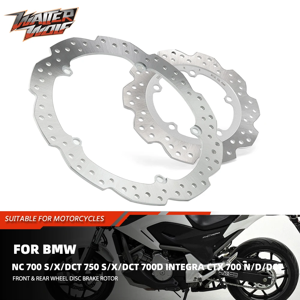 

New NC 700 750 Front Rear Wheel Brake Disc Rotor NC 700 S/X/DCT 750 S/X/DCT 700D Integra CTX 700 N/D/DCT Motorcycle Accessories