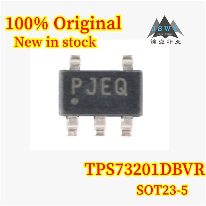 (10/50PCS) 100% New TPS73201DBVR PJEQ TPS73201 SOT23-5 Low Dropout Linear Regulator, In Stock, Original Chipset