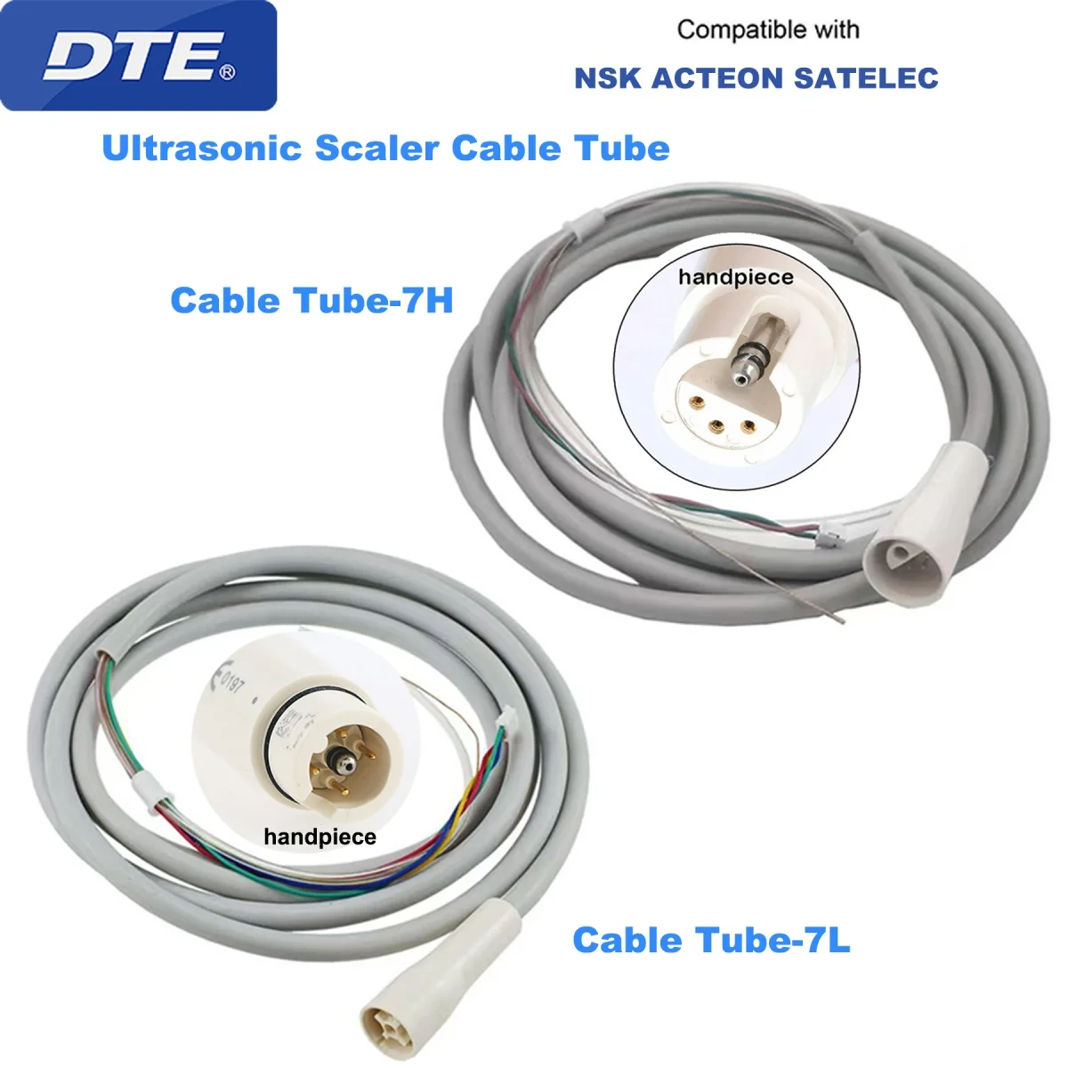 

DTE Dental Scaler Cable Tube Detachable Fit NSK SATELEC ACTEON Ultrasonic Scaler Handpiece