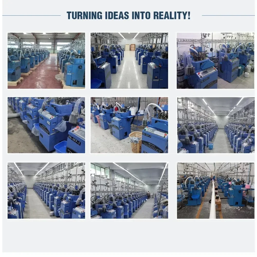 Machine à chaussettes RB-6FTP, fabrication automatique, Machine circulaire Rainbowe à tricoter