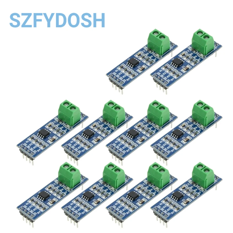 Moduł MAX485 RS-485 TTL obrócić na RS485 MAX485CSA moduł konwertera dla Arduino mikrokontroler akcesoria rozwojowe MCU