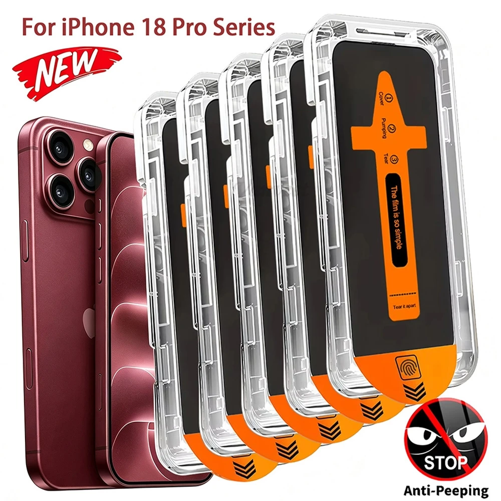 Für iPhone 17 Pro Max Privatsphären-Displayschutz iPhone 16 18 Pro Max 16e 11 14 13 12 15 Plus Air X XS XR Anti-Spy Panzerglas