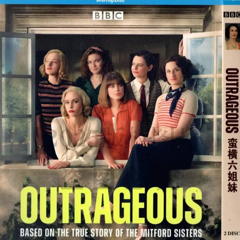 British Biography TV Series Six Sisters High Definition BD Blu Ray 2 Disc Set