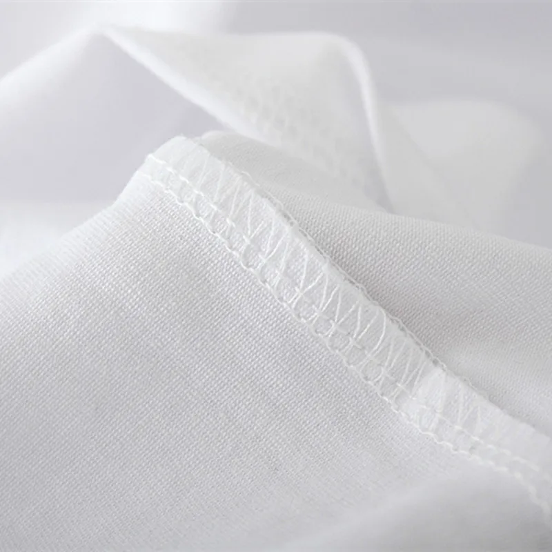 Camiseta con estampado de concha blanca y azul para mujer Top de manga transpirable con perla para trajes de playa de spring
