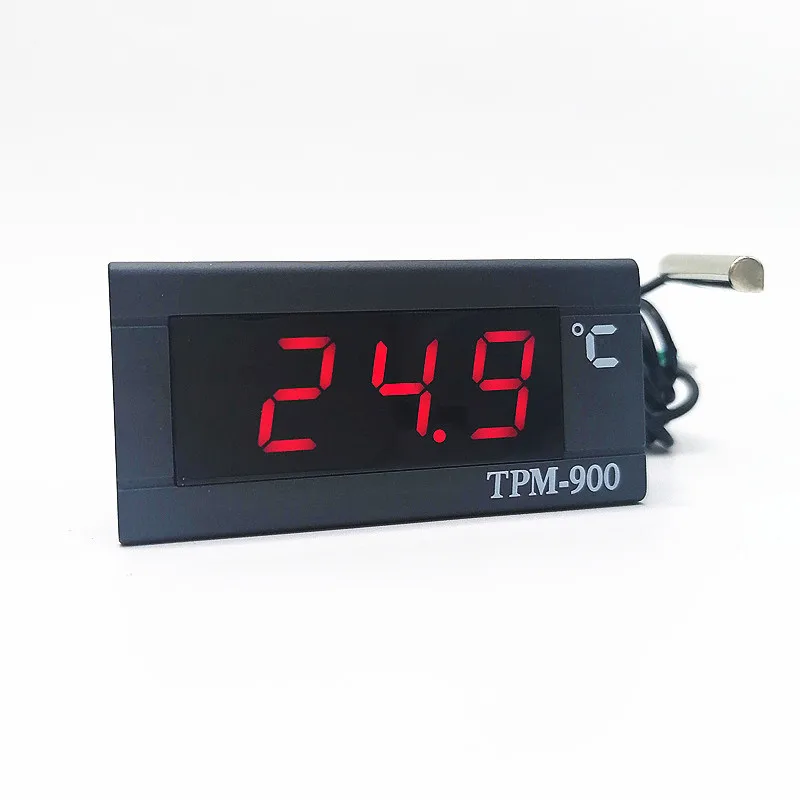 TPM-900 220V Digital Temperature Controller LED Panel Meter with Sensor