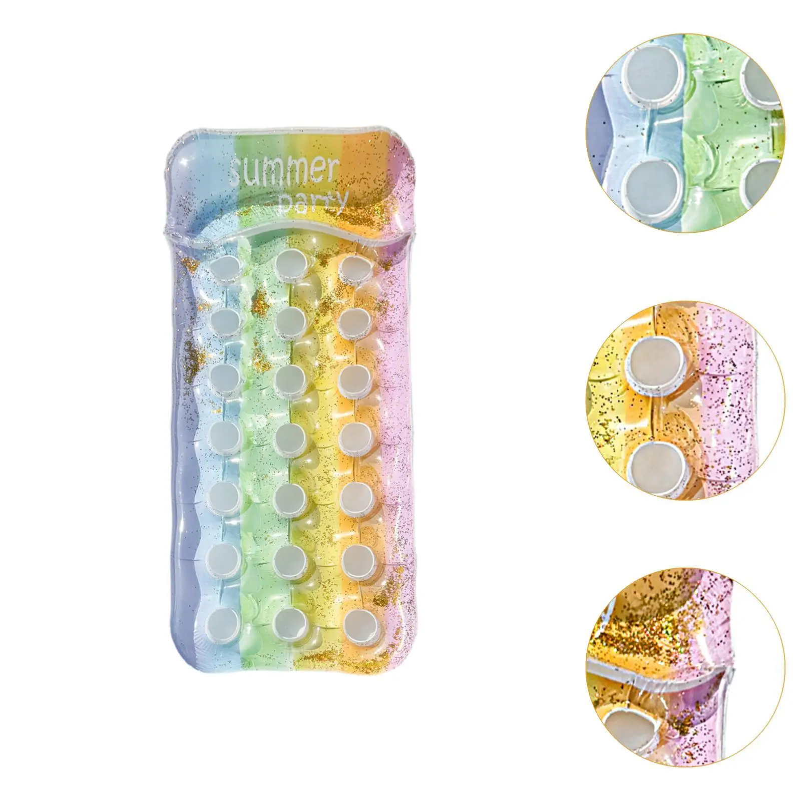 سرير قابل للنفخ لحمام السباحة وحفلات الشاطئ والداخلي والخارجي #5