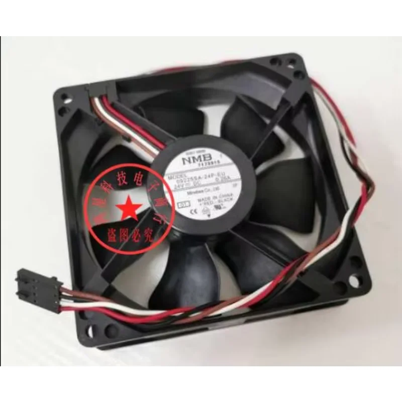 NMB-MAT 09225SA-24P-EU 01 DC 24V 0.26A 90x90x25mm 4-Wire Server Cooling Fan