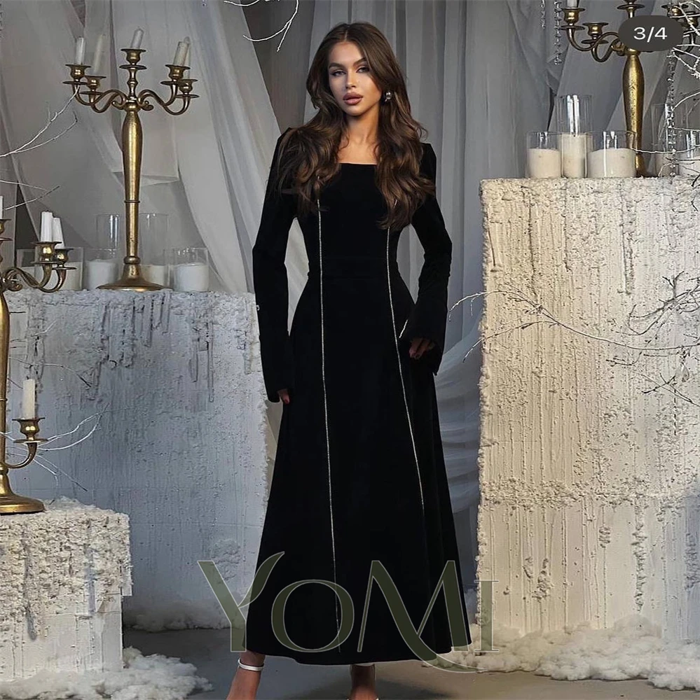

YoMi Evening Dresses A-Line Creap Customize Long Wedding Prom Dresses for Special Occasions Formal New in Dresses