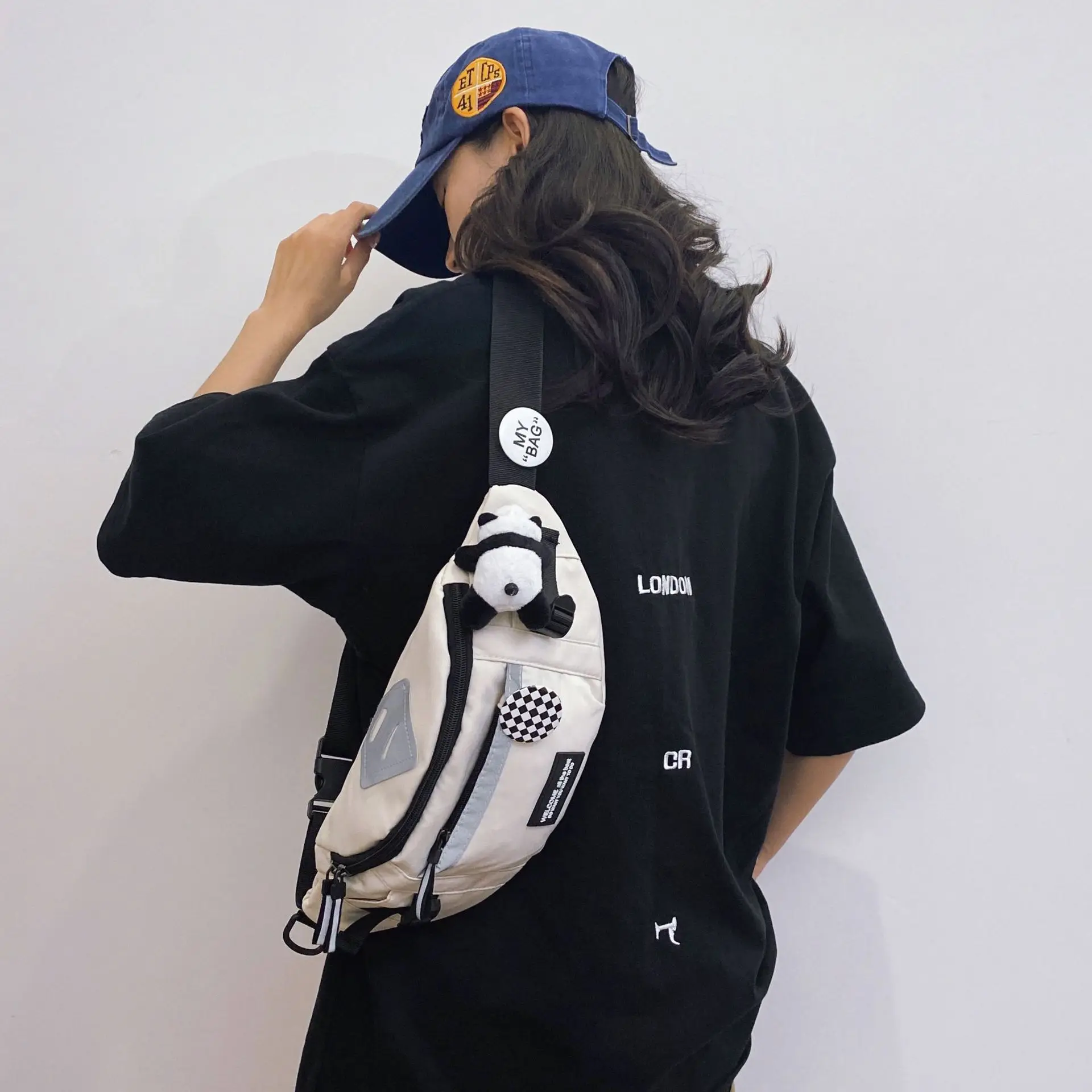 trendy-korean-style-men's-crossbody-bag-large-capacity-sports-bag-harajuku-style-waist-bag-for-casual-travel-and-outdoor-acti