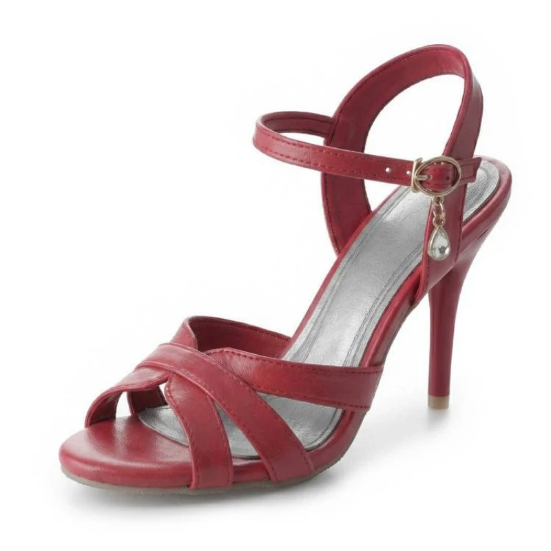 Fashion sandals with heels  women's sandals.  Thin heel womens shoes with design  sandals for women and ladies Banquets