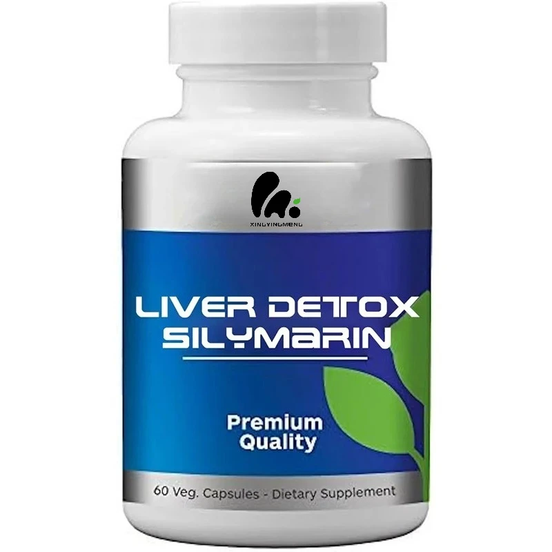 Purification Supplement, Herbal Liver Support Containing Milk Thistle Seed Extract,80% Silica Crystal,dandelion Root,60 Capsules
