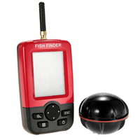 BABQ 100M Portable Sonar Fish Finders Fishing Lure Fathometer Fishing Finder Alarm Transducer Lake Sea Fishing