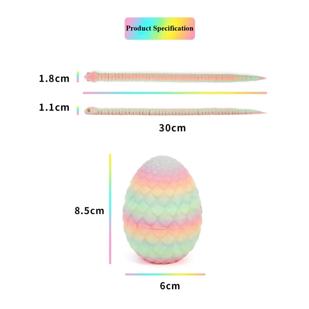 ثلاثية الأبعاد مطبوعة زودياك الأفعى اللعب الليزر التنين نموذج فايبر ثعبان الحرفية مجوهرات النشاط المشترك محاكاة الحيوانات الأطفال هدية المنزل