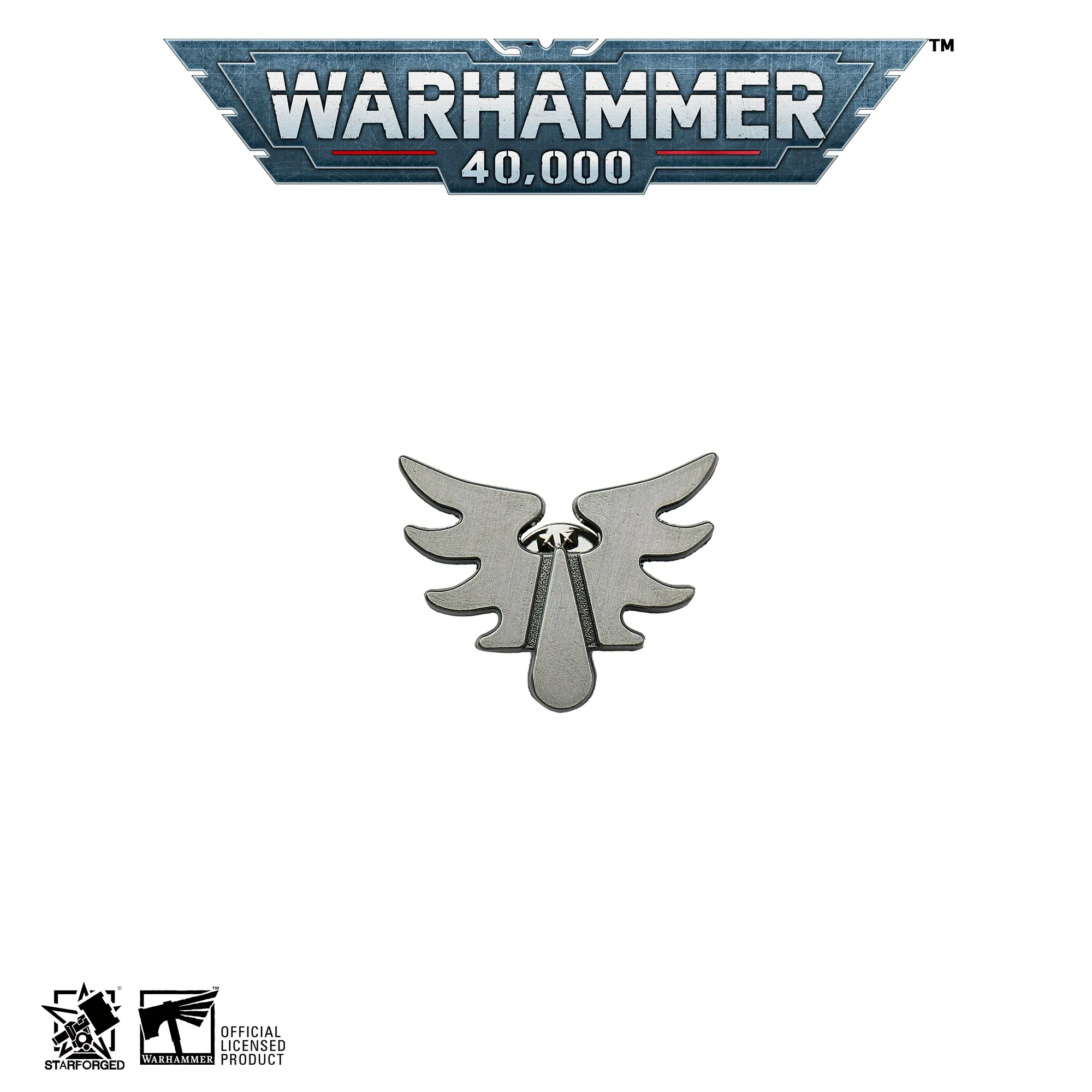 

[Starforged Star Casting] Blood Angel Exclusive Brooch Warhammer 40K Peripherals Anime Free Shipping In Stok Alloy