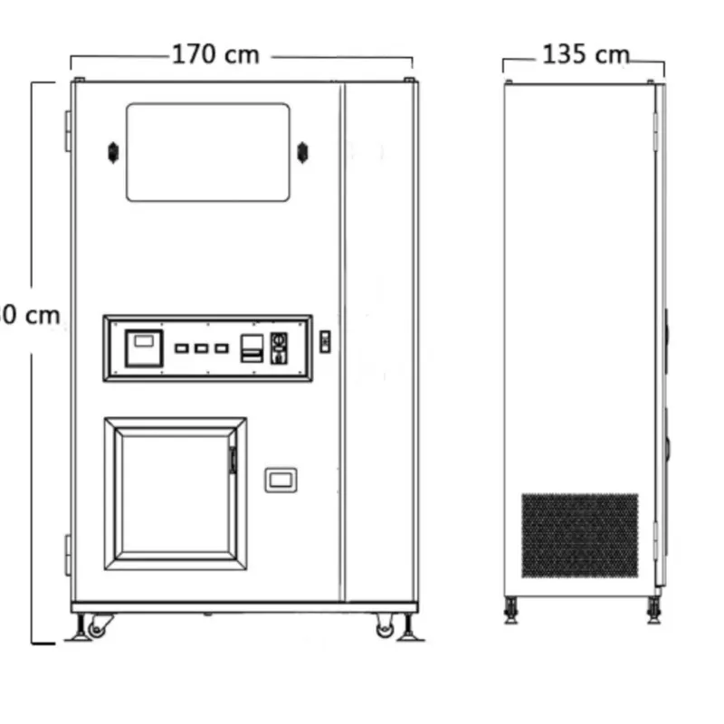 Outdoor 900KG 24hours Ice Cube Vertical Making Unit Automated Ice Vending Machine Hight Quality