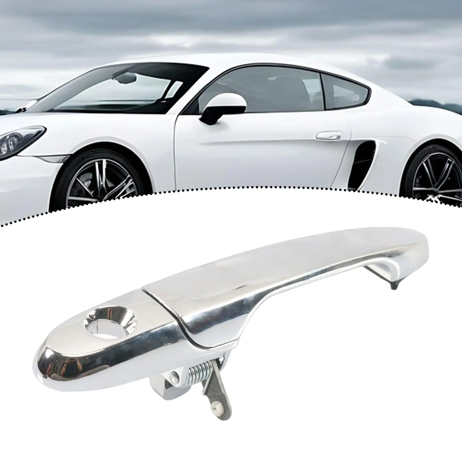 Door Handle 15936039 Repair Parts Outside Handle Left Front Replacement for Sky for Lucerne for Lacrosse for Allure for Impala